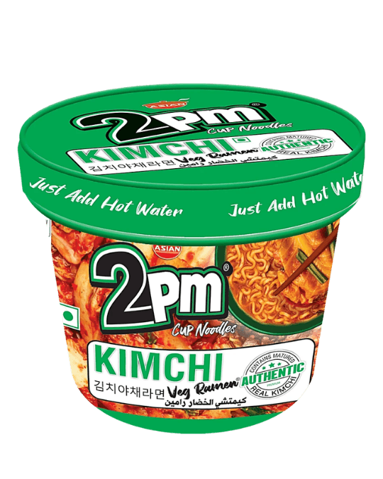 2PM Kimchi Veg Ramen Cup Noodles 70gm