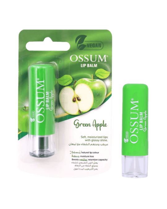 Ossum Lip Balm  Green Apple flavor 4.5gm