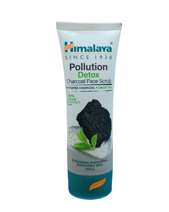 Himalaya Pollution Detox Charcoal Face Scrub 100gm