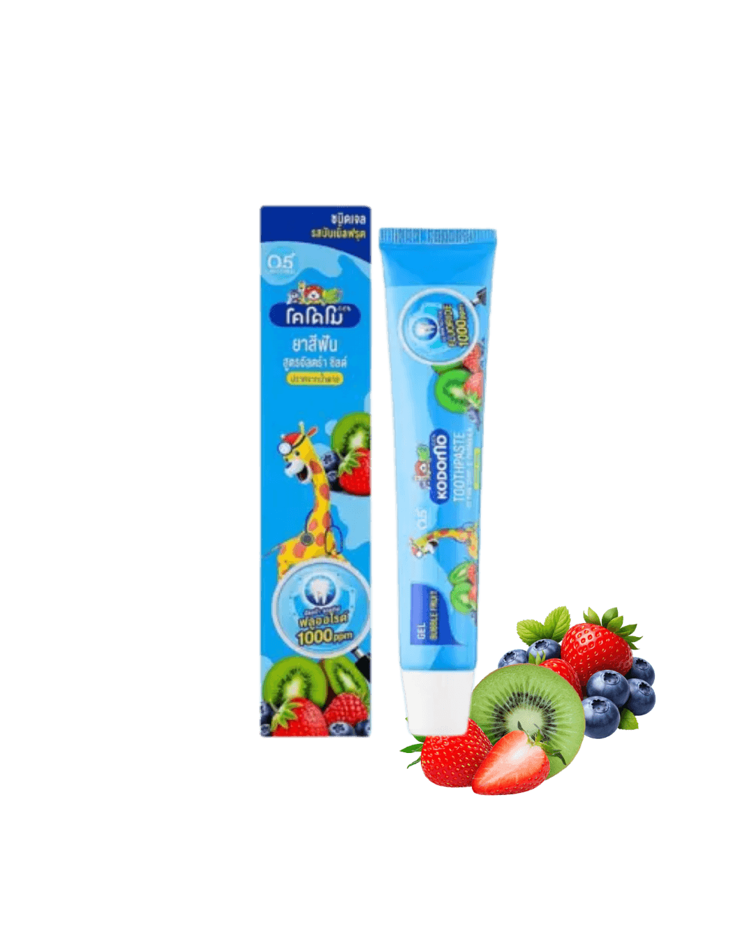 Kodomo Sugar Free Ultra Shield Gel Toothpaste Bubble Fruit 40gm