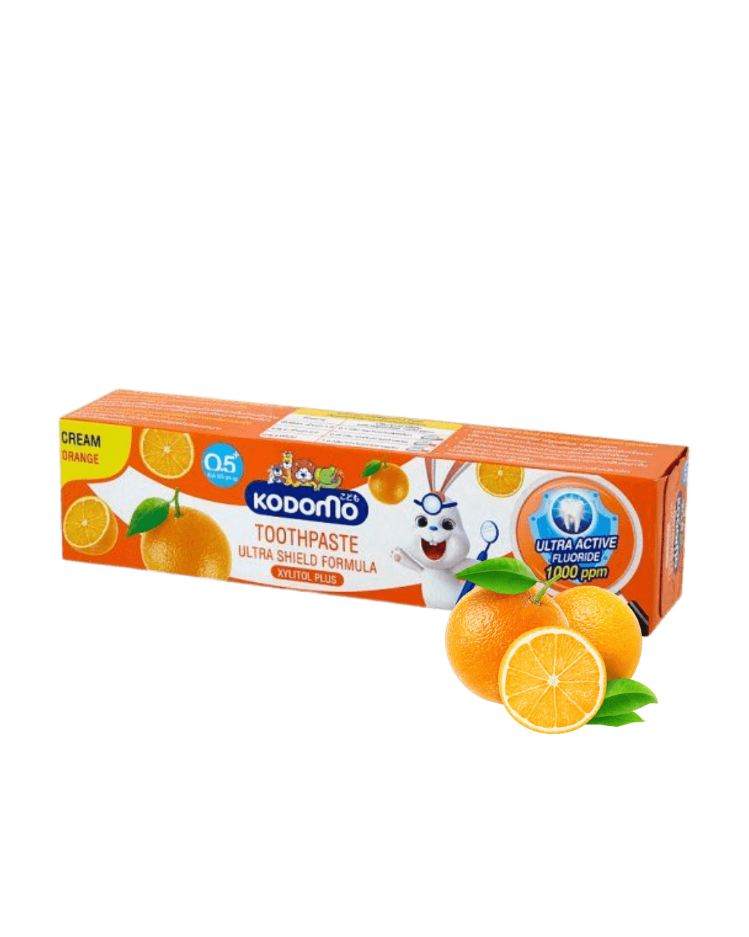 Kodomo Kids Toothpaste in Orange Cream flavor 65gm
