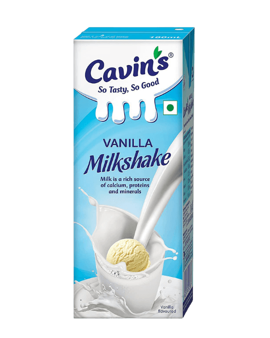 Cavin's Vanilla Milkshake