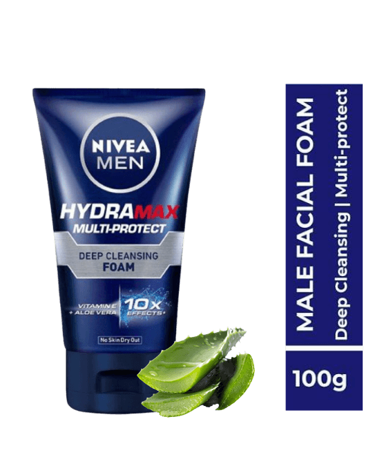 Nivea Men HydraMax Multi-Protect Deep Cleansing Foam 100gm