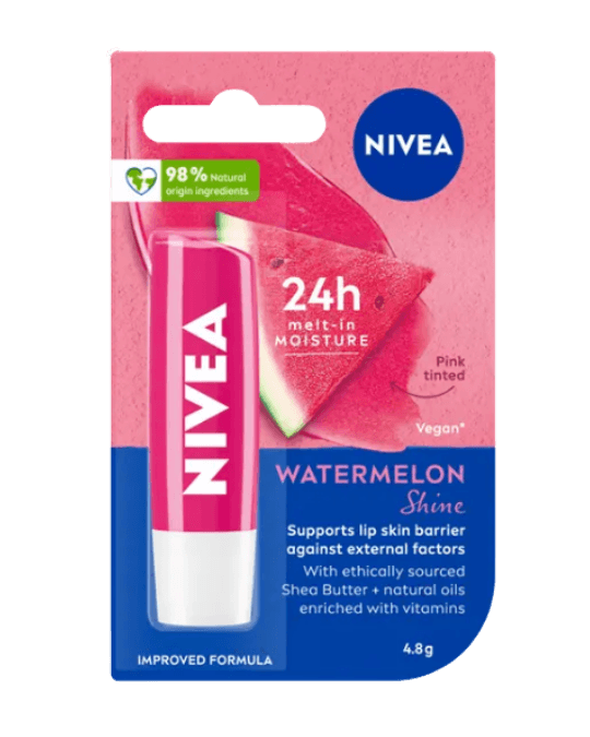 Nivea Watermelon Shine Lip Balm