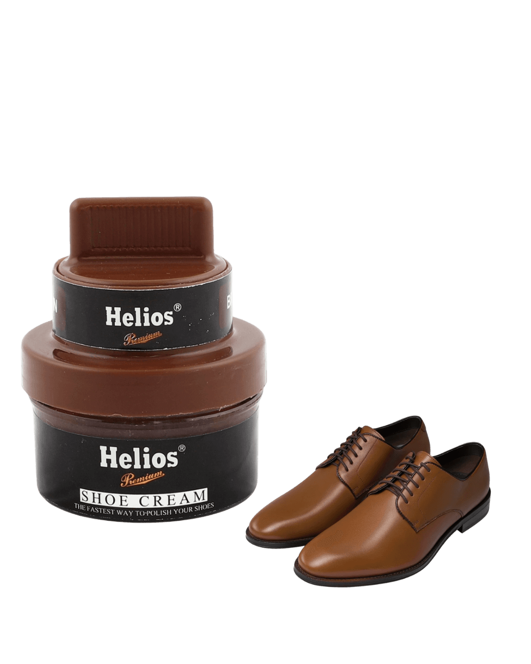 Helios Premium Brown Shoe Cream 60g
