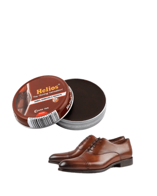 Helios Dark Tan Shoe Polish 40gm