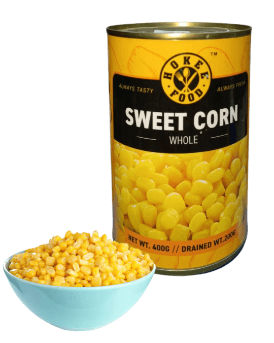Hokee Food Sweet Corn Whole 400gm