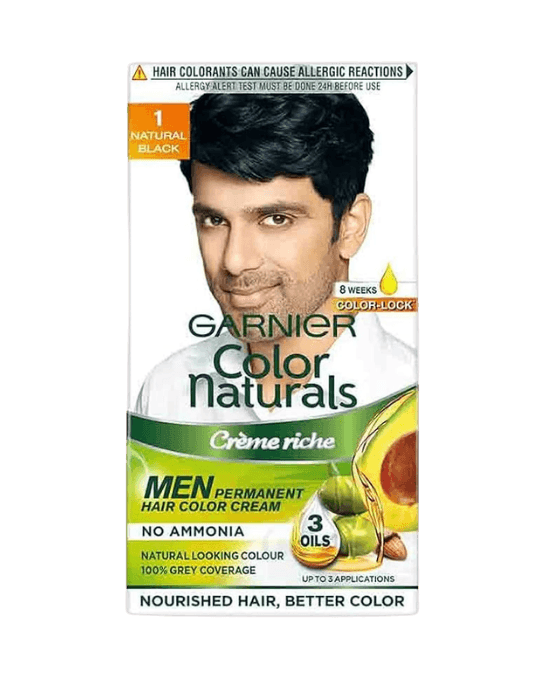 Garnier Color Naturals Crème Riche Hair Color 1 Natural Black 30ml+30g