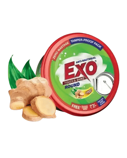 Exol Round Dishwash Bar Ginger Twist 250gm