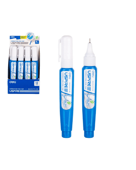 Deli Uspiree Correction Pen (Model 7287) 8ml
