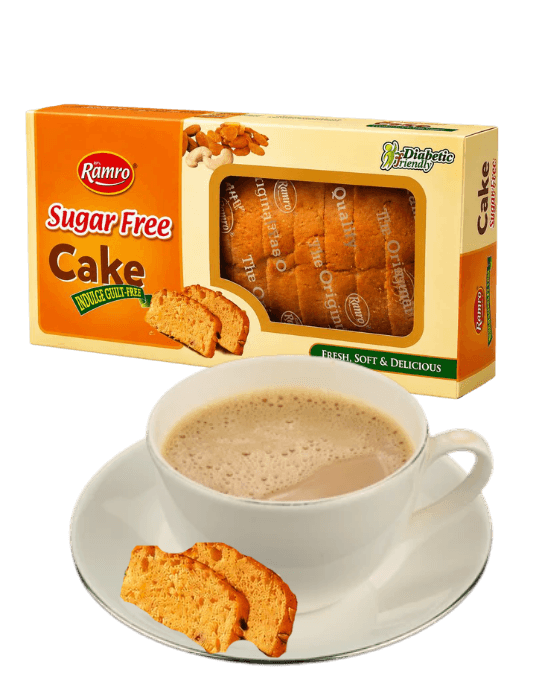Ramro Sugar Free Sliced Cake 200gm