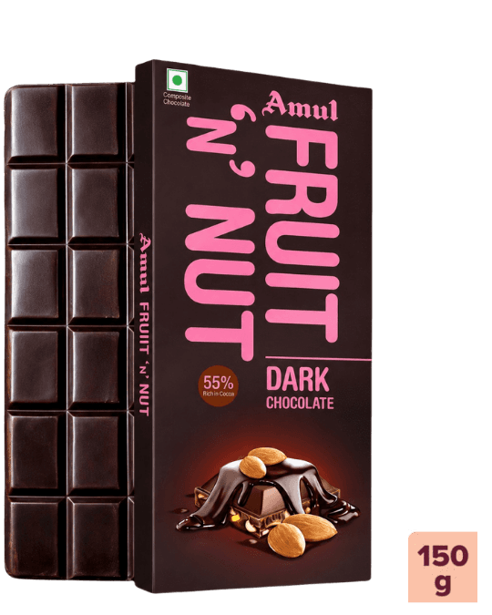 Amul Fruit 'N' Nut Dark Chocolate