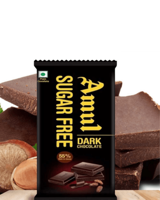 Amul Sugar Free Dark Chocolate 35gm