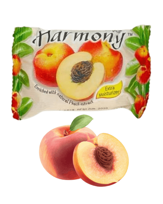 Harmony Peach Fruity Soap 75gm