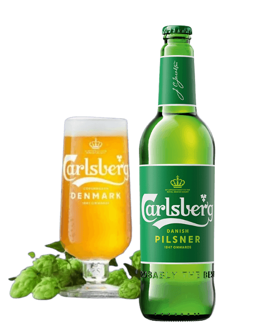Carlsberg Danish Pilsner Beer 650ml