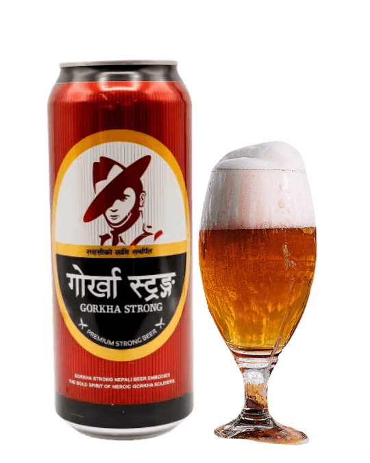 Gorkha Strong Beer 500ml Can