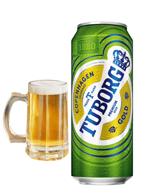 Tuborg Gold Premium Beer Can 500ml