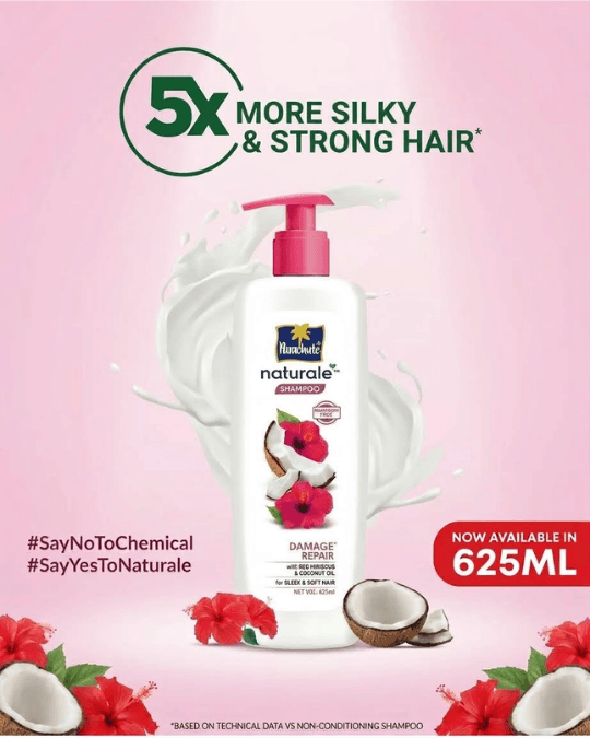 Parachute Naturale Damage Repair Shampoo 625ml