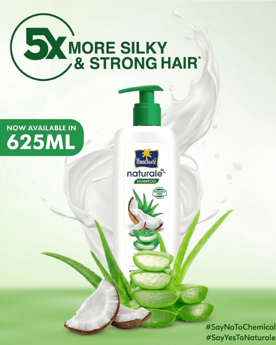 Parachute Naturale Nourishing Care Shampoo 625 ml