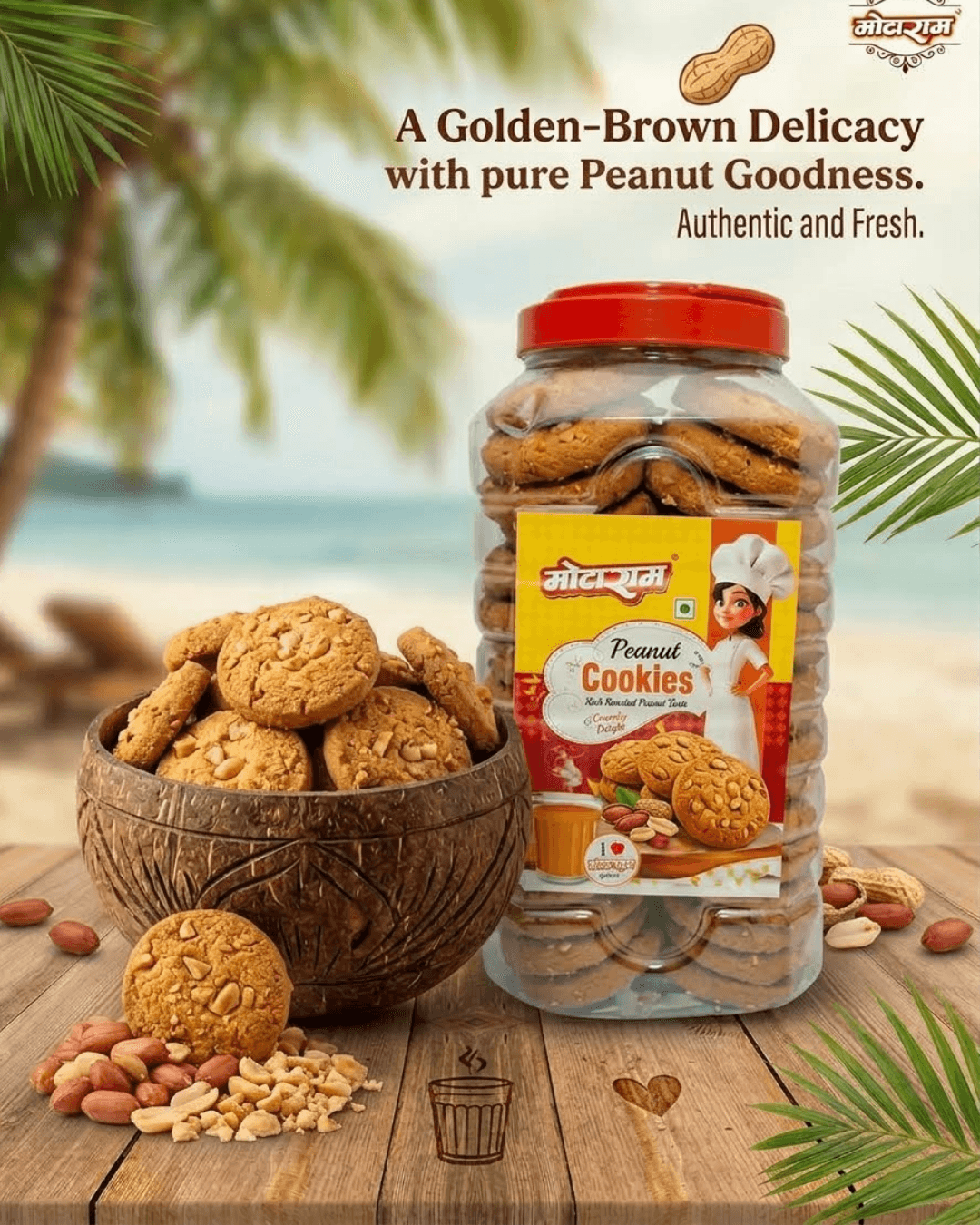 Motaram Peanut Cookies 1.50 kg
