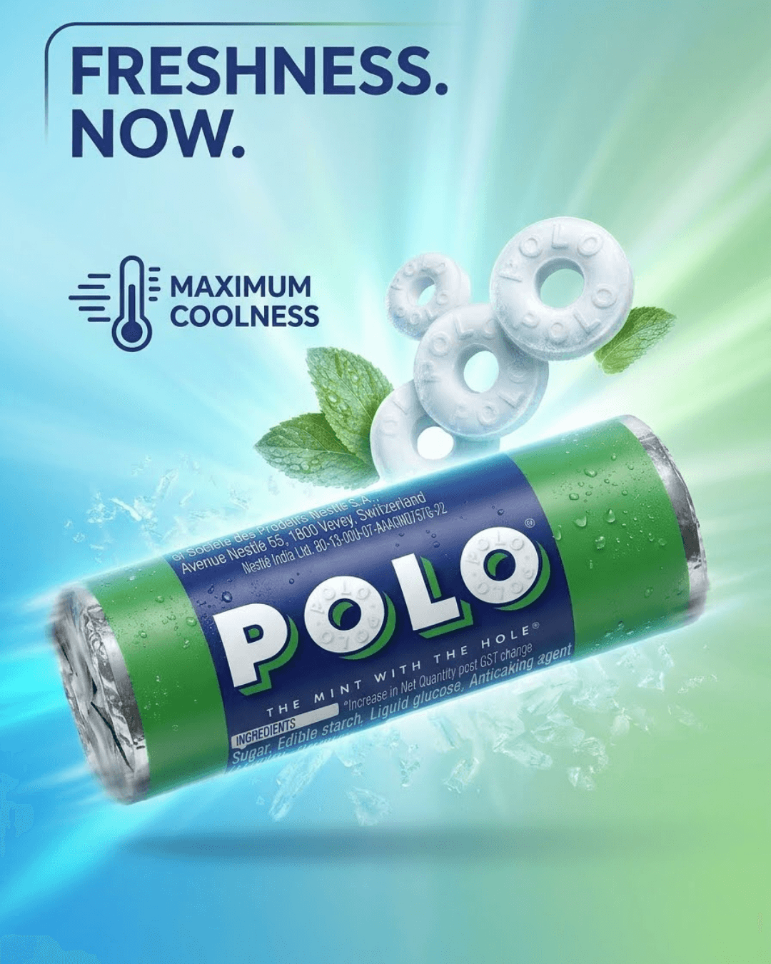 Nestlé Polo Mint 12g