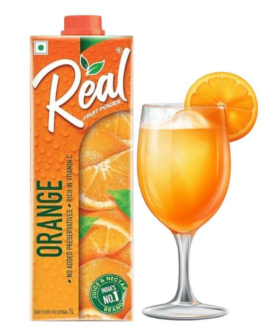 Real Fruit Power Orange Juice 1 Ltr