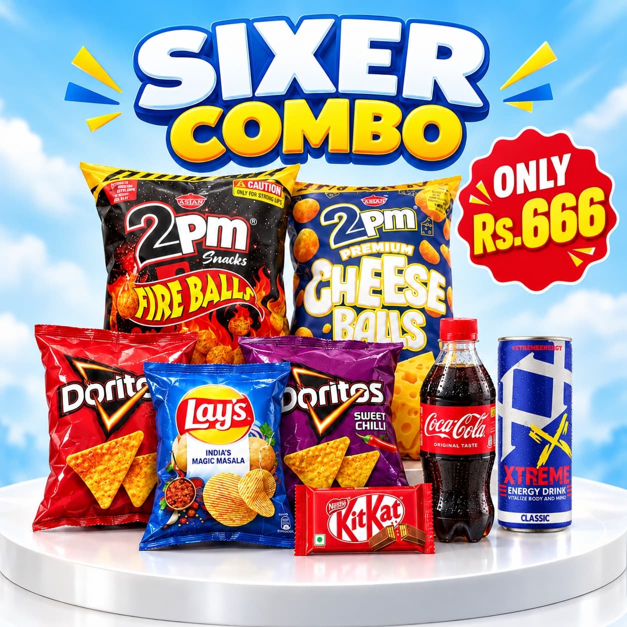 Sixer Combo Deal