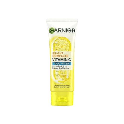 Garnier Bright Complete Duo Action Brightening Face Wash | 100GM