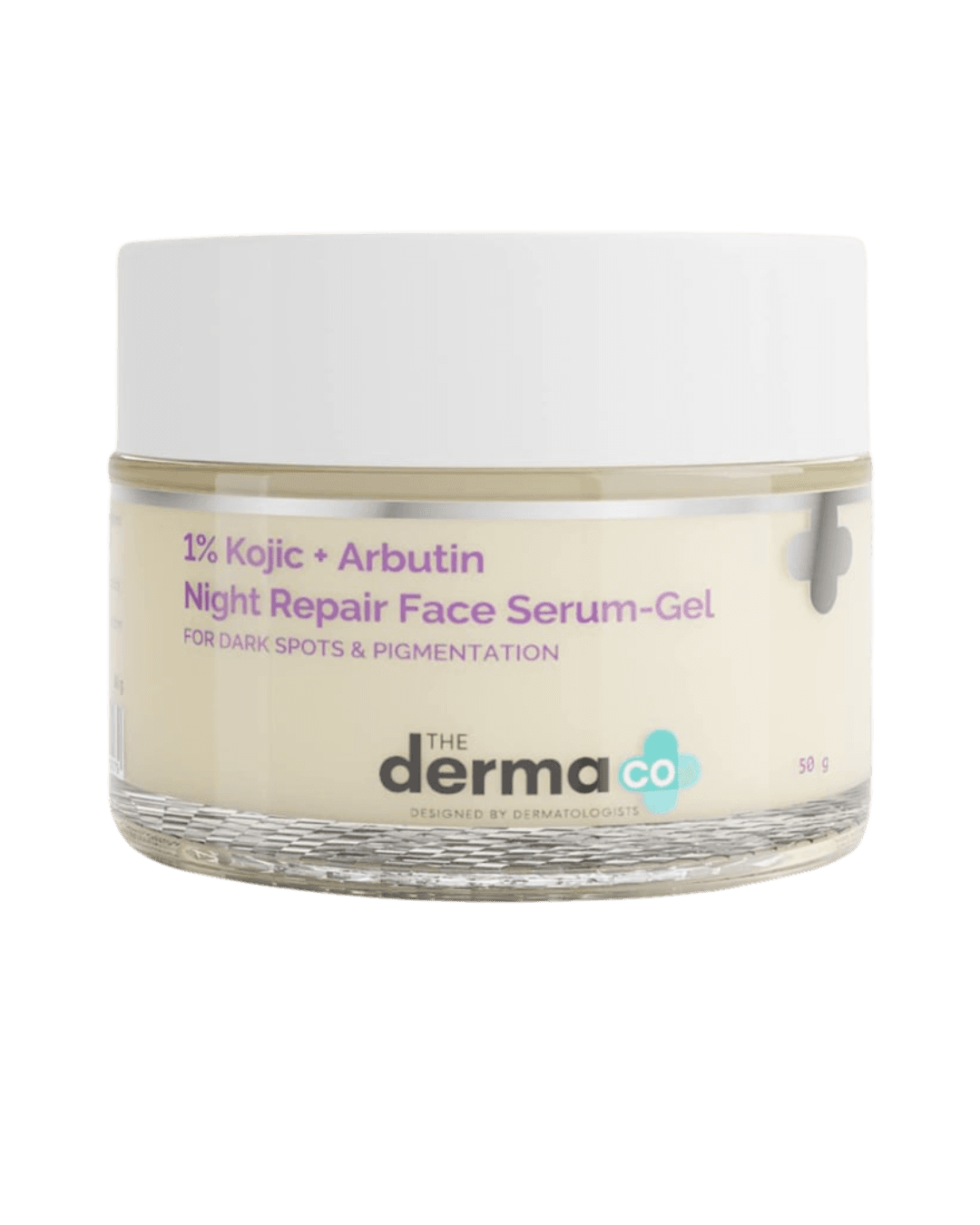 The Derma Co. |1% Kojic + Arbutin | Night Repair Face Serum Gel | 50 gm