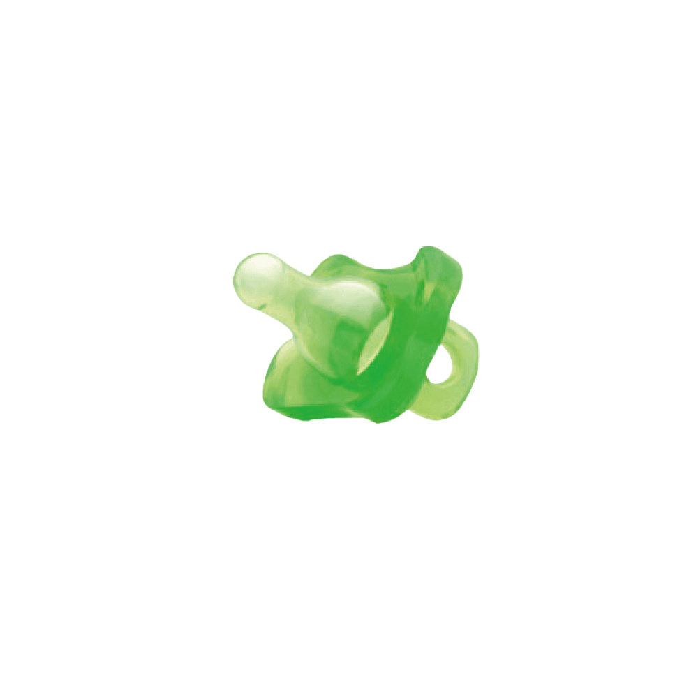 Dr Brown's One-Piece Silicone Pacifier, Preemie, 0 Months, Green