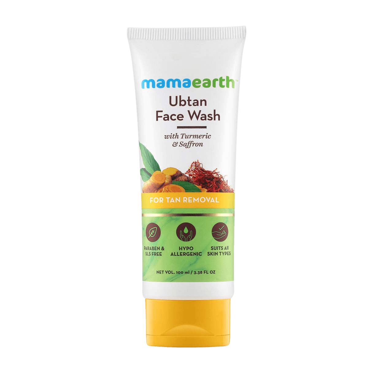 Mamaearth Ubtan Natural Face Wash - 100 Ml