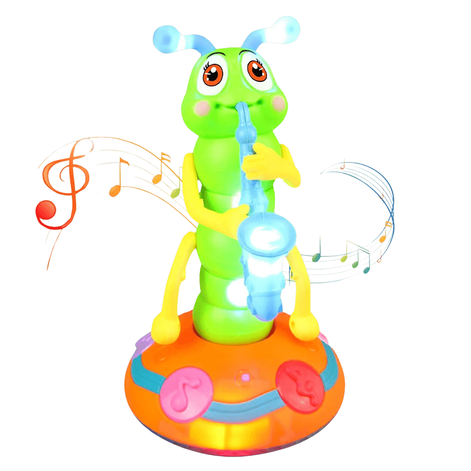 Electric Caterpillar Saxophone Toys