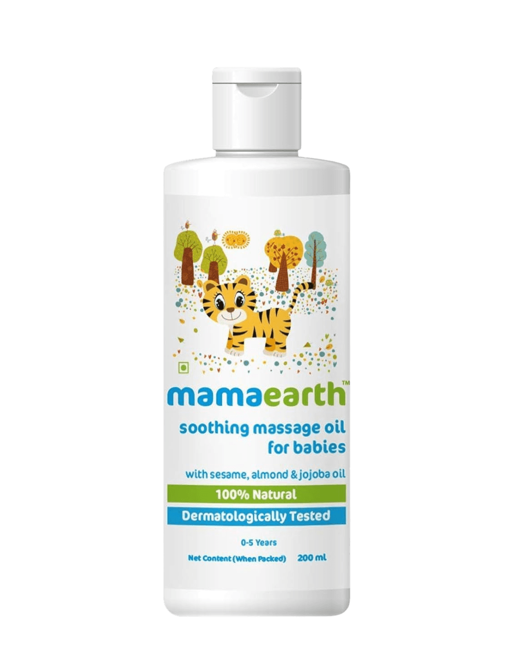 Mamaearth | Soothing Massage Oil |  Babies With Sesame, Almond & Jojoba Oil | 200ml