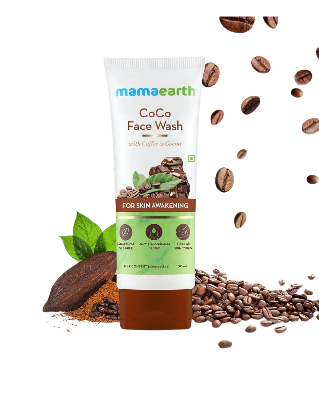 Mamaearth | CoCo Face Wash |  Coffee & Cocoa for Skin Awakening |100ml