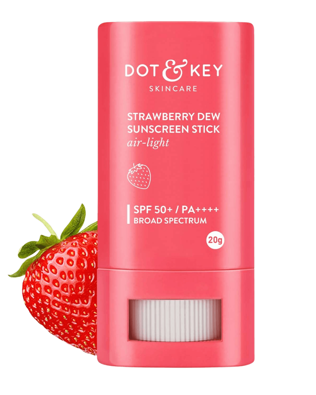 Dot & Key | Strawberry Dew Sunscreen Stick | SPF 50+ PA++++ | 20g