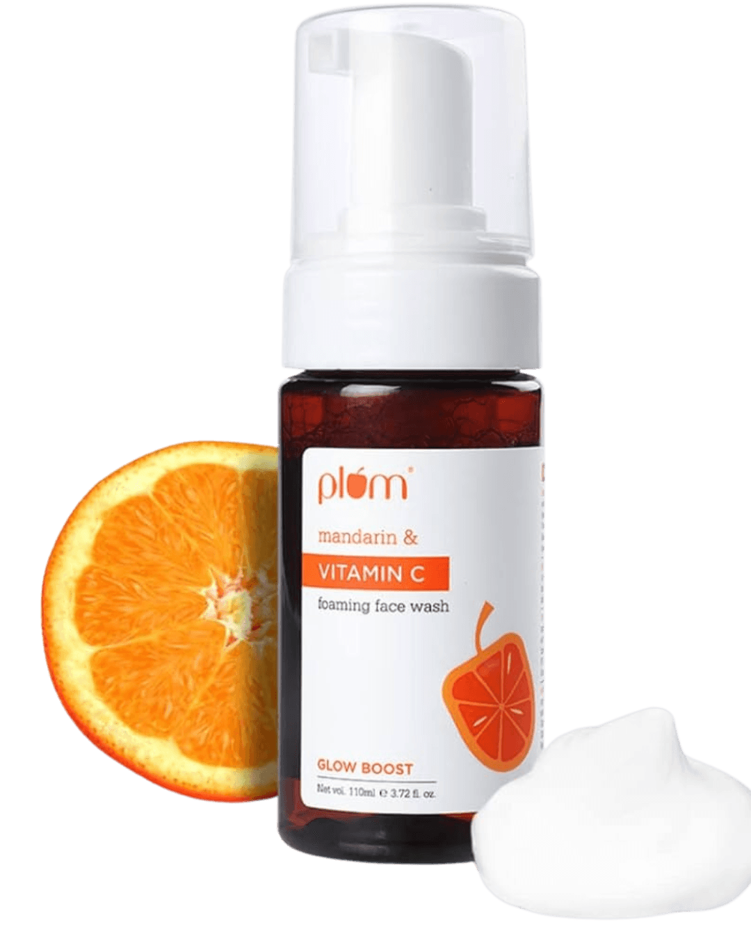 Plum Goodness  | Vitamin C  | Foaming Face Wash |  Mandarin | 110ml