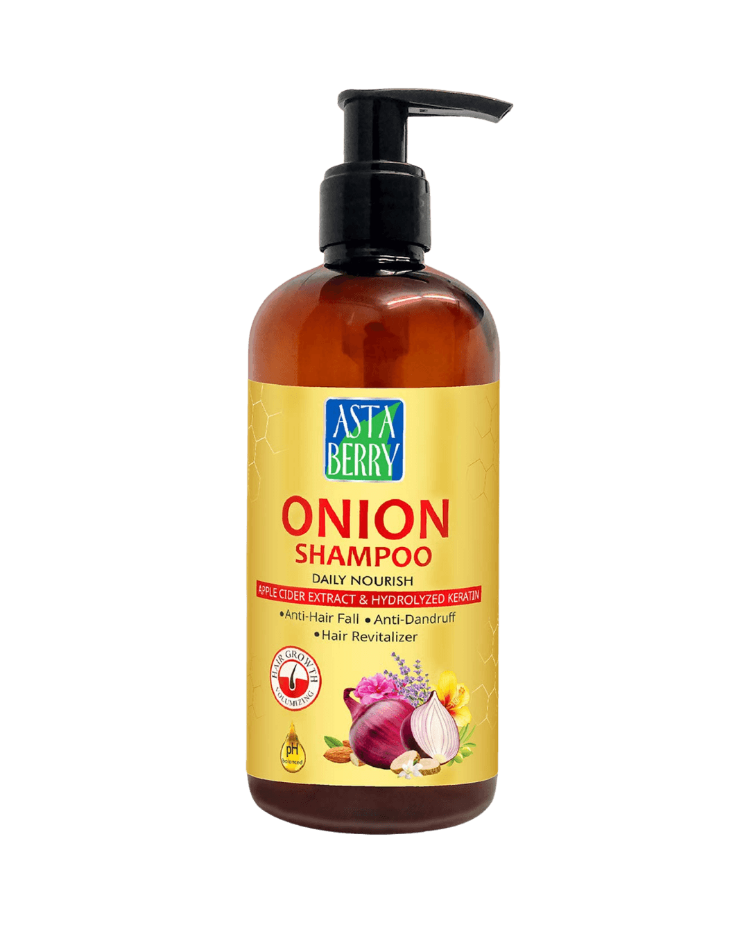 Astaberry  | Daily Nourish Onion Shampoo | 300 Ml