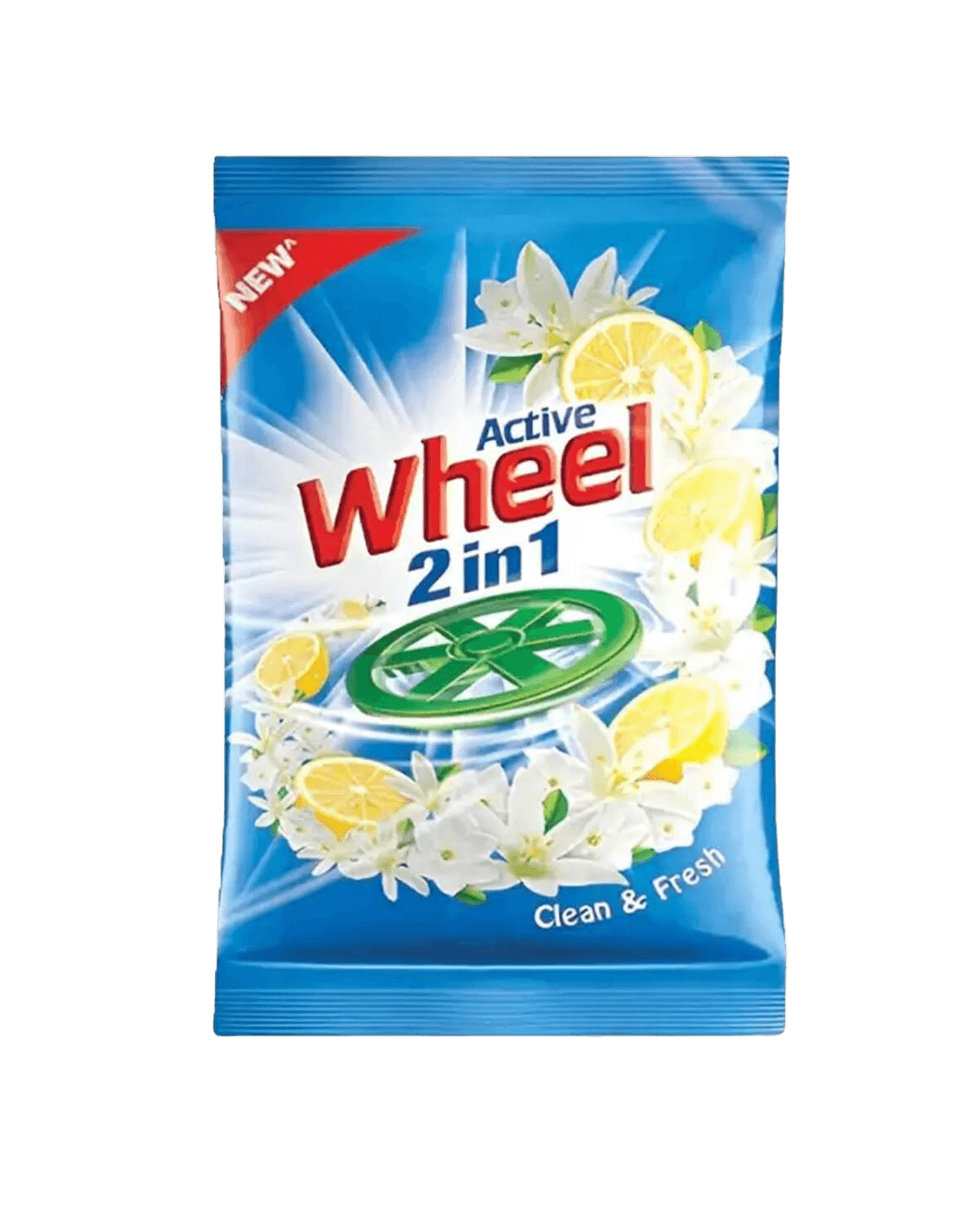 Wheel | Active Blue |  2 in 1 Detergent Powder | 1 Kg