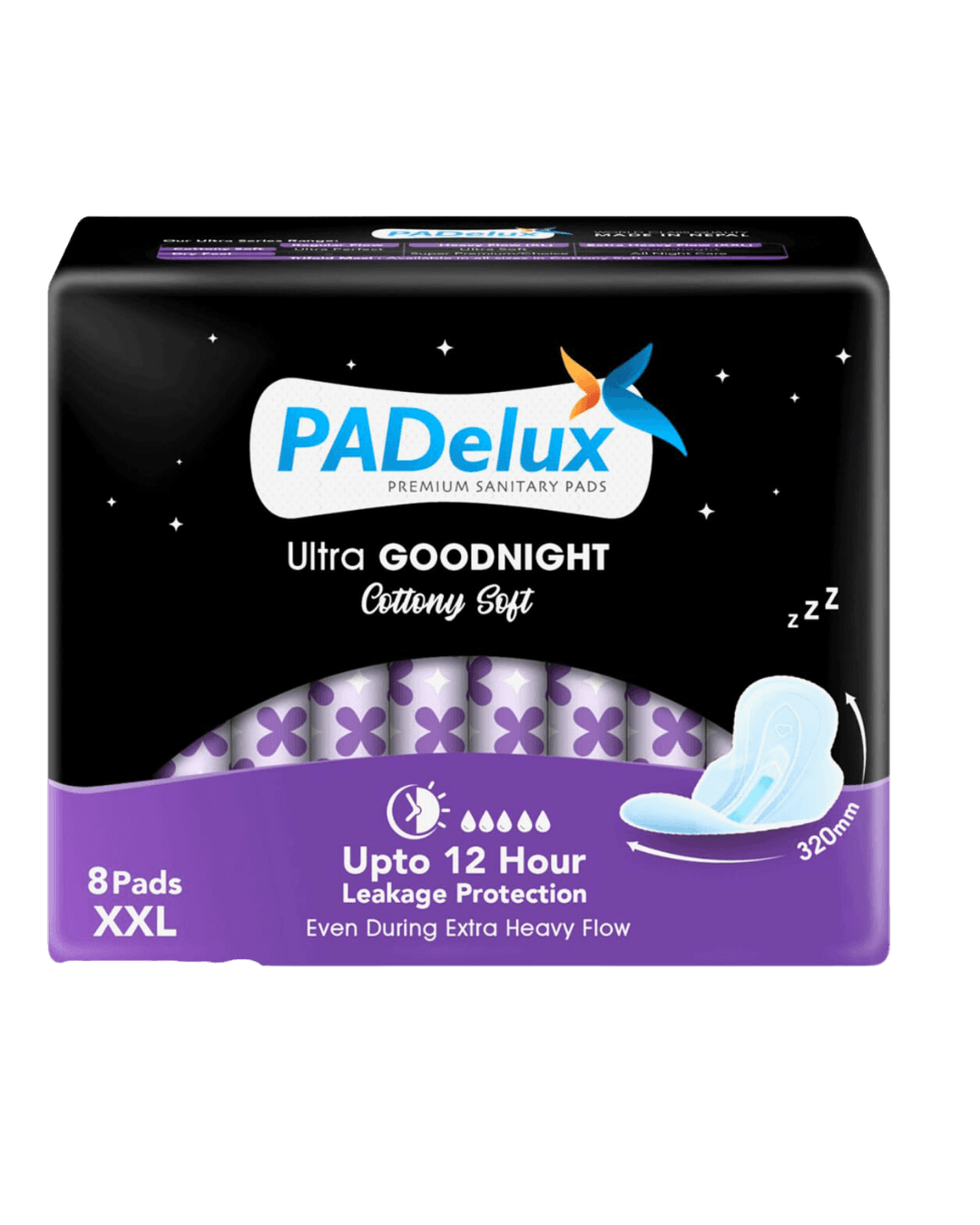 PADelux | Ultra Goodnight|  XXL | 8Pads