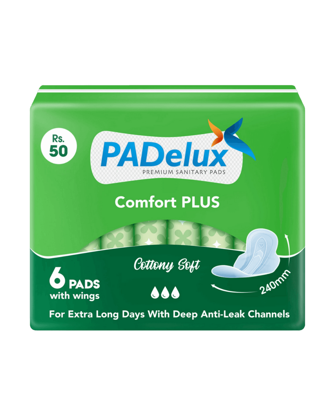 PADelux|   Comfort Plus| 240mm| 6Pads