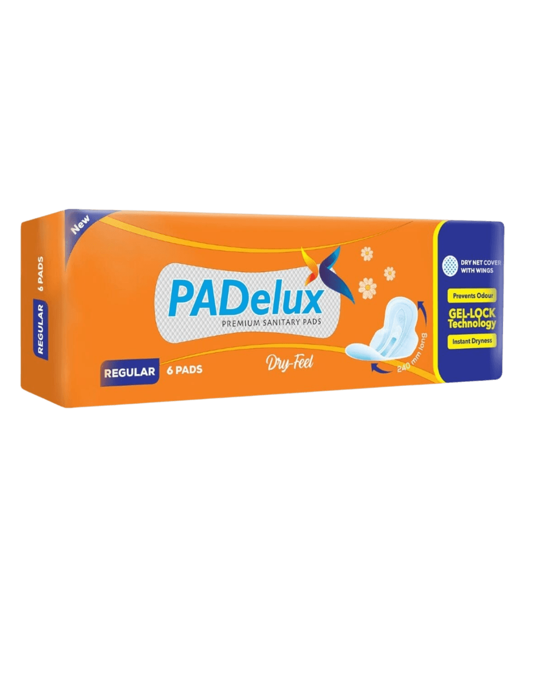 PADelux |Dry Feel | 240mm|  6Pads