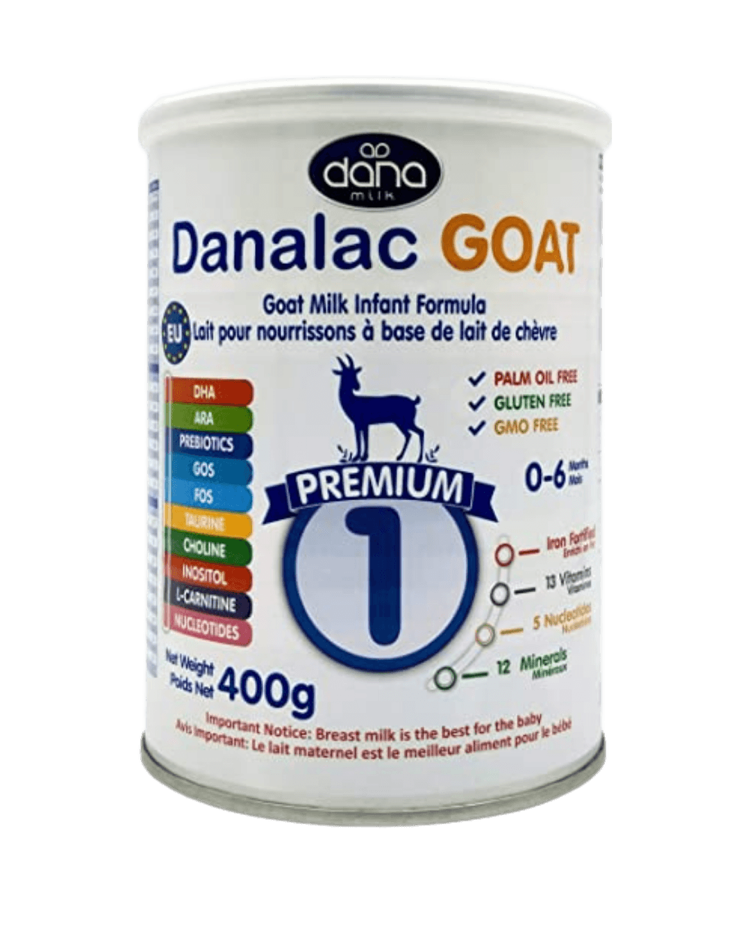 Danalac | Goat Milk Infant Formula  | 400g | Stage  0-6 Months