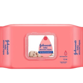 Johnson's Baby Skincare Wipes  72 pcs