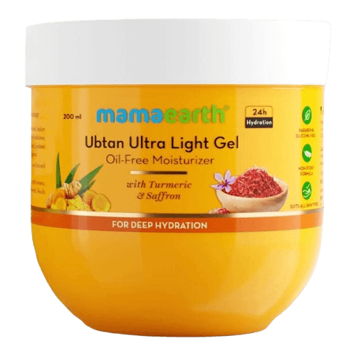 Mamaearth Ubtan Ultra Light Gel Oil Free Moisturize