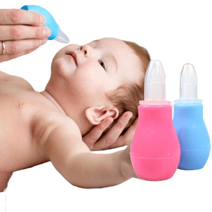 Baby Nasal Aspirator Silicone Nose Cleaner for Newborns