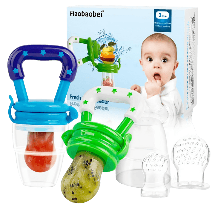 Baby Food Feeder & Fruit Pacifier – Safe Silicone Feeder for Infants & Toddlers