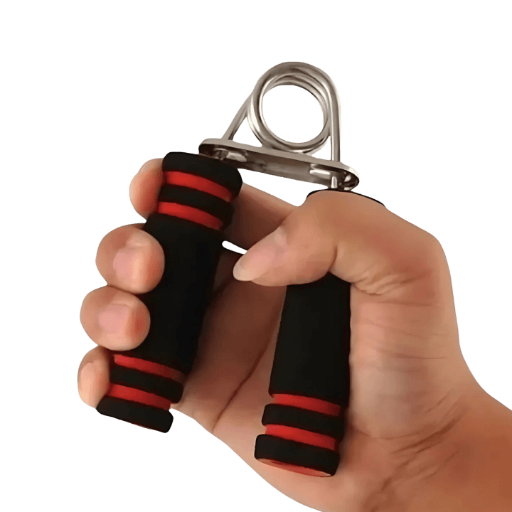 Adjustable Hand Grip Strengthener – Forearm, Hand & Finger Exerciser with Soft Cushion Handle