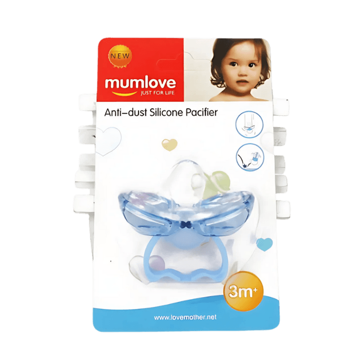 Butterfly Pacifier with Protective Cover – Silicone Soother for Newborns