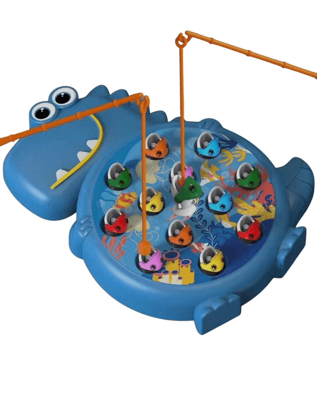 Dino FIshing Toy | Magnetic Dinosaur Fishing Game |