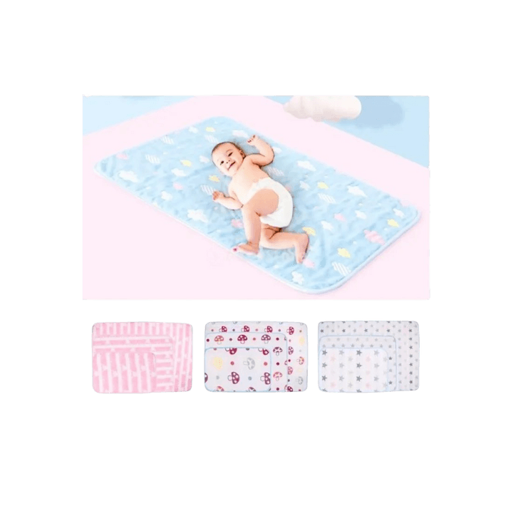 Washable Waterproof Multicolor Urine Mat XL – Reusable Baby Urine Protector